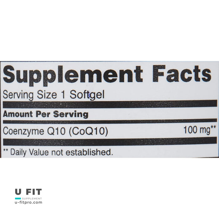 كوآنزيم كيوتن ۱۰۰ ميل ناوفودز | فروشگاه https://u-fitpro.com