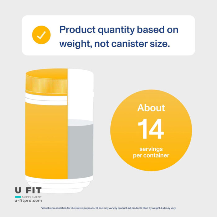 كلاژن پپتايد ويتال وانيل پودر ٣٢٧ گرم | فروشگاه https://u-fitpro.com