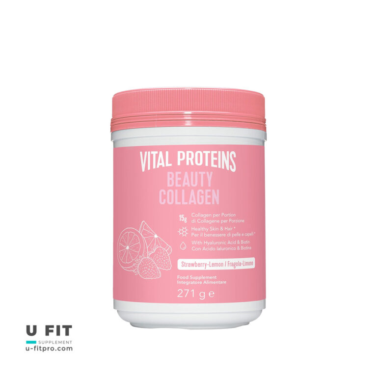 کلاژن پپتاید ويتال بيوتى توت فرنگى پودر | فروشگاه https://u-fitpro.com/
