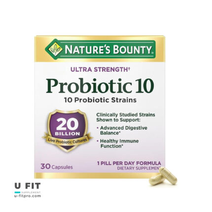 پروبيوتيك ٢٠ بيليون نيچر بونتى | فروشگاه https://u-fitpro.com/