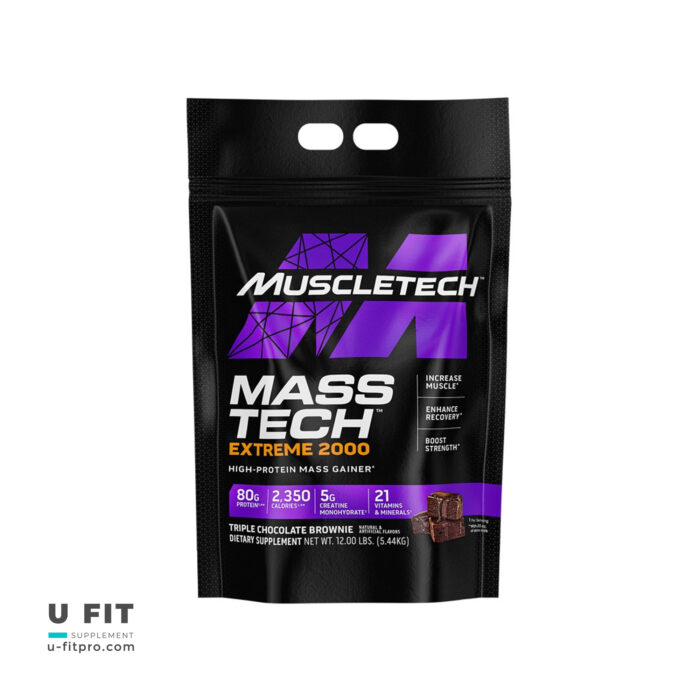گینر افزایش حجم و وزن ماس تک اکستریم 2000 ماسل تک | فروشگاه https://u-fitpro.com/