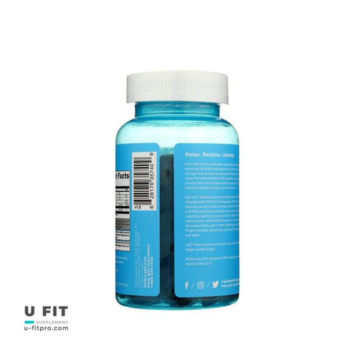 پاستیل آشواگاندا گلى نوتريشن | فروشگاه https://u-fitpro.com/