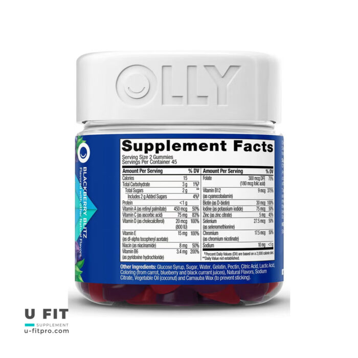 پاستيل مولتی ویتامین مردان اولى | فروشگاه https://u-fitpro.com