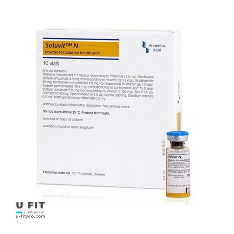 آمپول سولوویت فرسينيوس کابی 10 عددى | Soluvit-N Fresenius Kabi 10| فروشگاه https://u-fitpro.com