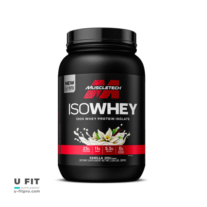 شیک پروتئین ایزو وی ماسل تک | فروشگاه https://u-fitpro.com/