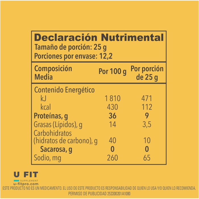 کلاژن پپتاید ویتال كرمى وانيل پودر 300 گرم | فروشگاه https://u-fitpro.com/