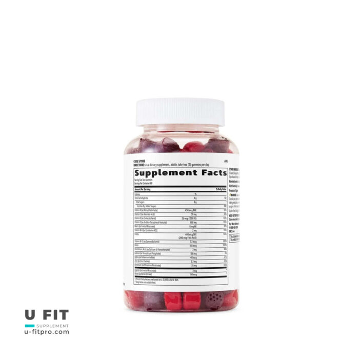 مولتی ویتامین زنان پاستیل جی‌ان‌سی | فروشگاه https://u-fitpro.com/