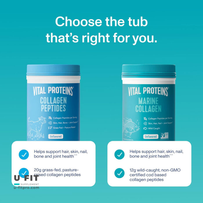 مارين كلاژن ويتال پروتئينز پودر | فروشگاه https://u-fitpro.com/