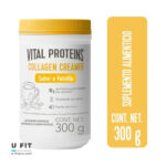 کلاژن پپتاید ویتال كرمى وانيل پودر 300 گرم | فروشگاه https://u-fitpro.com/