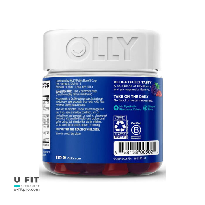 پاستيل مولتی ویتامین مردان اولى | فروشگاه https://u-fitpro.com