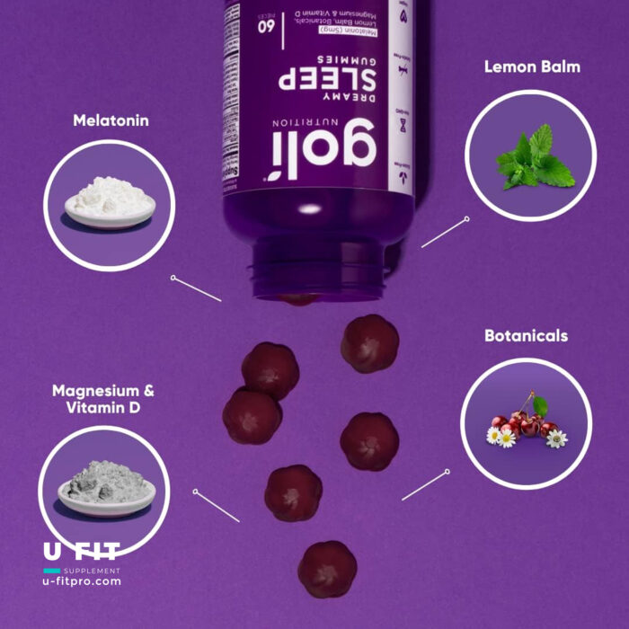 پاستیل خواب آور و آرامبخش گولی دریمی اسلیپ | فروشگاه https://u-fitpro.com/