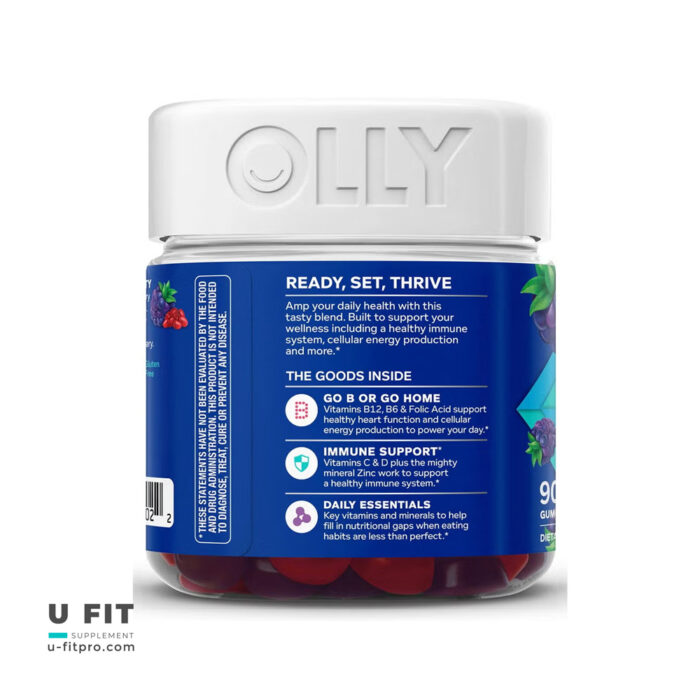 پاستيل مولتی ویتامین مردان اولى | فروشگاه https://u-fitpro.com