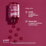 پاستیل قلب و عروق چغندر و کوآنزیم Q10 گلی | فروشگاه https://u-fitpro.com/