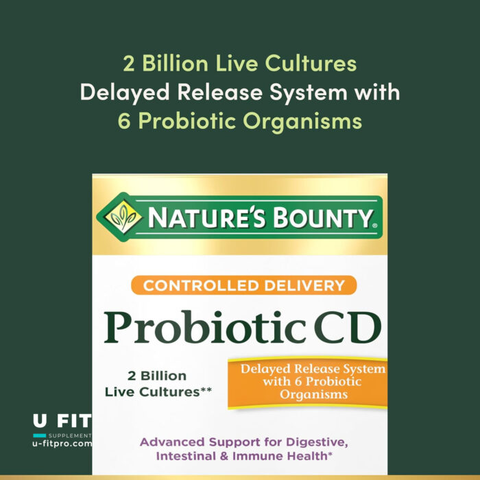 پروبيوتيك ٢٠ بيليون نيچر بونتى | فروشگاه https://u-fitpro.com/