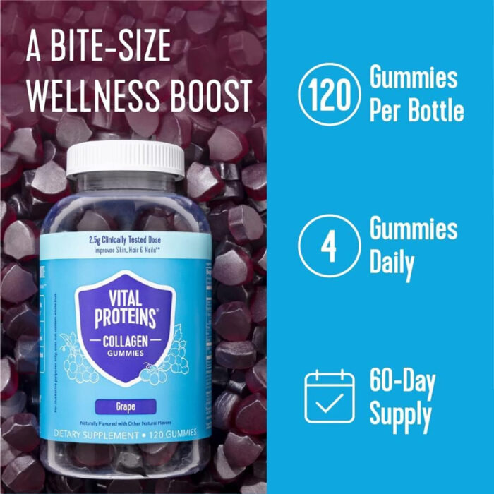 كلاژن پاستيلى ويتال پروتئينز رزبرى | فروشگاه https://u-fitpro.com/