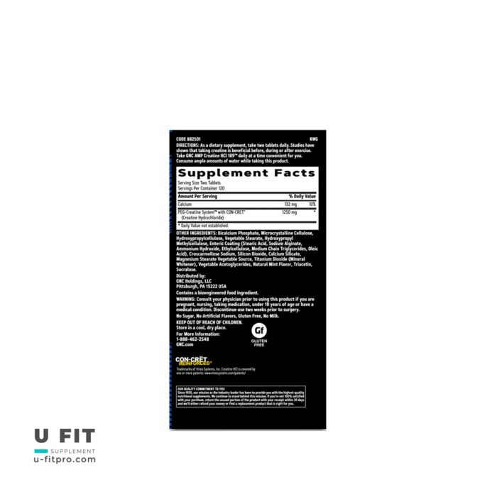 کراتین اچ‌سی‌ال ۱۸۹ جی‌ان‌سی | فروشگاه https://u-fitpro.com