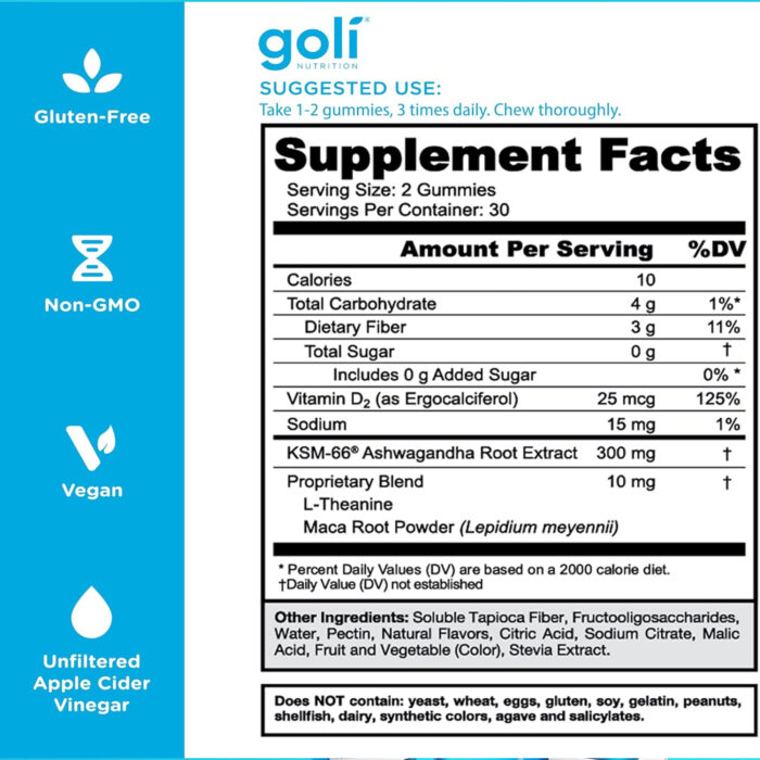 پاستیل اشواگاندا و ویتامین D زیرو بدون قند گلی | فروشگاه https://u-fitpro.com/