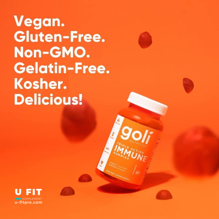 پاستیل وگان ایمیون و مکمل سیستم ایمنی گلی | فروشگاه https://u-fitpro.com/