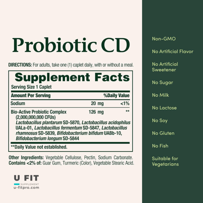 پروبيوتيك ٢٠ بيليون نيچر بونتى | فروشگاه https://u-fitpro.com/