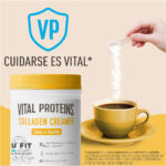 کلاژن پپتاید ویتال كرمى وانيل پودر 300 گرم | فروشگاه https://u-fitpro.com/