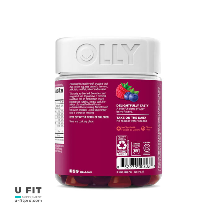 پاستیل مولتی‌ویتامین زنان اولى | فروشگاه https://u-fitpro.com/