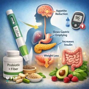 مکمل‌های پشتیبان در کنار آمپول‌های لاغری GLP-1 | فروشگاه یوفیت پرو https://u-fitpro.com