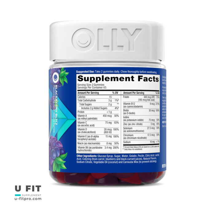 پاستيل مولتی ویتامین مردان اولى | فروشگاه https://u-fitpro.com