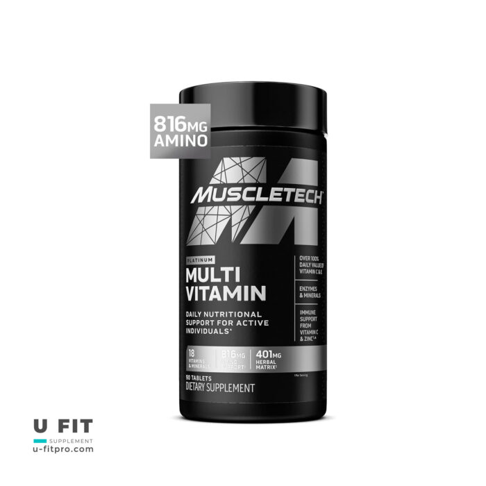 پلاتینوم مولتی ویتامین ماسل تک  | Muscletech Platinum Multivitamin - Image 2
