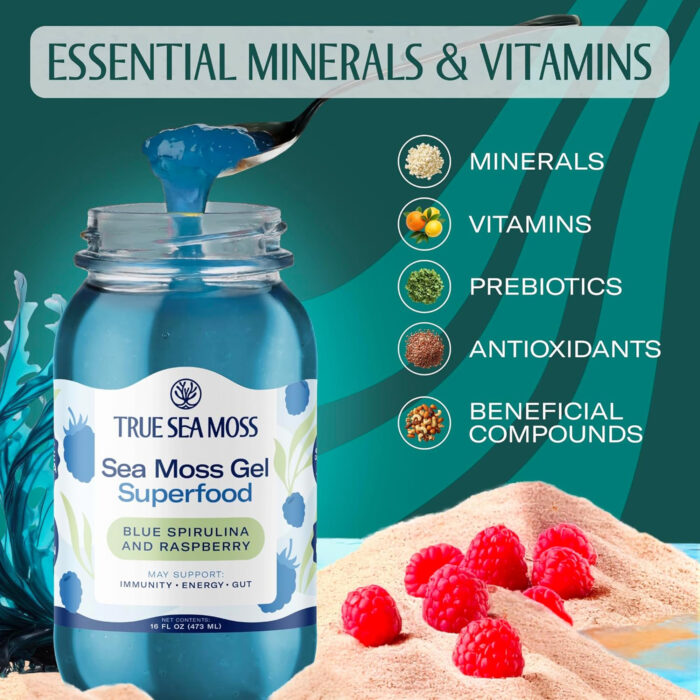 سوپر فود ترو سى موس ژل | TrueSeaMoss Sea Moss Gel - Image 8