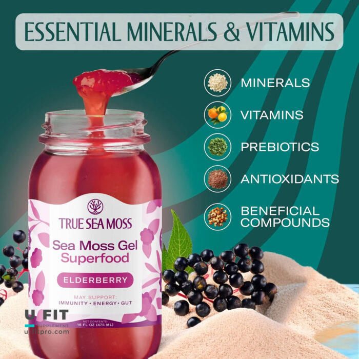 سوپر فود ترو سى موس ژل | TrueSeaMoss Sea Moss Gel - Image 2
