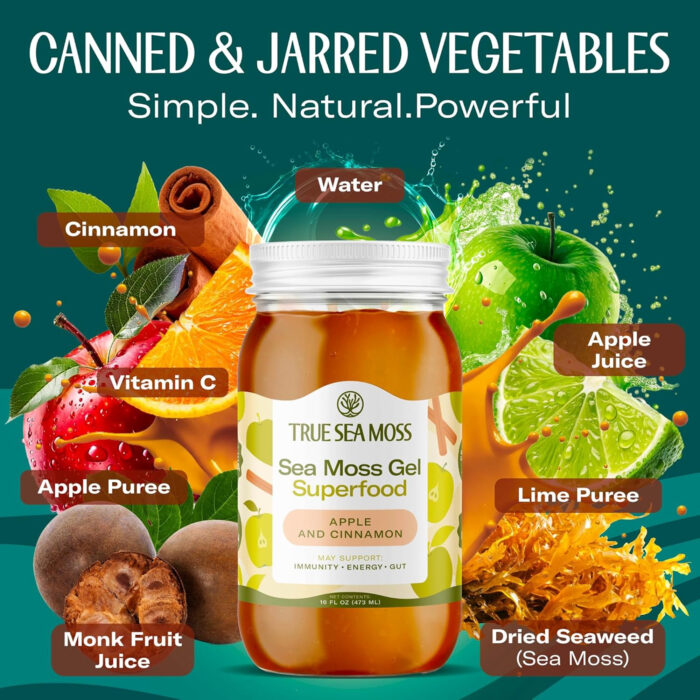 سوپر فود ترو سى موس ژل | TrueSeaMoss Sea Moss Gel - Image 15
