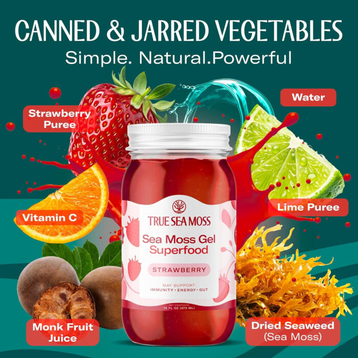 سوپر فود ترو سى موس ژل | TrueSeaMoss Sea Moss Gel - Image 19