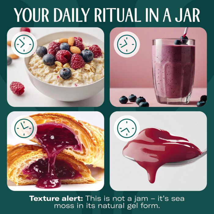 سوپر فود ترو سى موس ژل | TrueSeaMoss Sea Moss Gel - Image 4