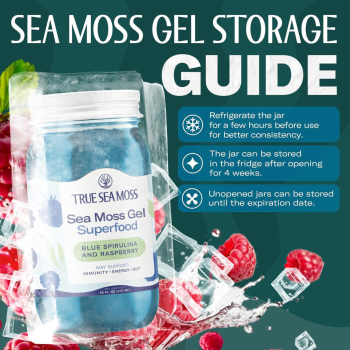 سوپر فود ترو سى موس ژل | TrueSeaMoss Sea Moss Gel - Image 10