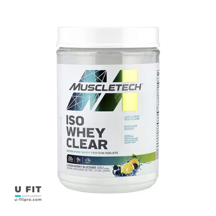 پروتئین ایزو وی کلیر ماسل تک | Muscletech Iso Whey Clear - Image 2
