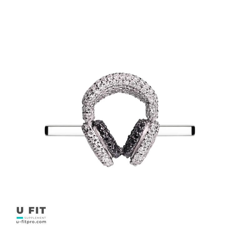 پوبل آويز هدفون نگين دار ووپ | فروشگاه https://u-fitpro.com/