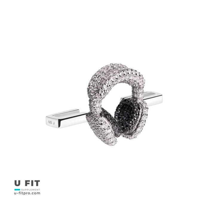 پوبل آويز هدفون نگين دار ووپ | فروشگاه https://u-fitpro.com/