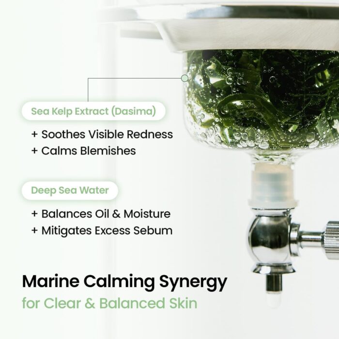 ماسک ورقه ای سبز کنترل چربی و ضد جوش بایودنس | BIODANCE Refreshing Sea Kelp Real Deep Mask - Image 5