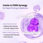 ماسک ورقه ای بنفش PDRN کلاژن ساز ترمیم و بازسازی بایودنس | BIODANCE Rejuvenating Caviar PDRN Real Deep Mask - Image 2