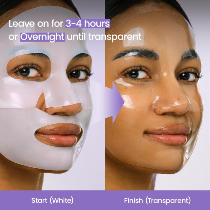 ماسک ورقه ای بنفش PDRN کلاژن ساز ترمیم و بازسازی بایودنس | BIODANCE Rejuvenating Caviar PDRN Real Deep Mask - Image 6